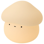 Mushroom LED Night Light – Dimmable Silicone Lamp for Kids 🍄