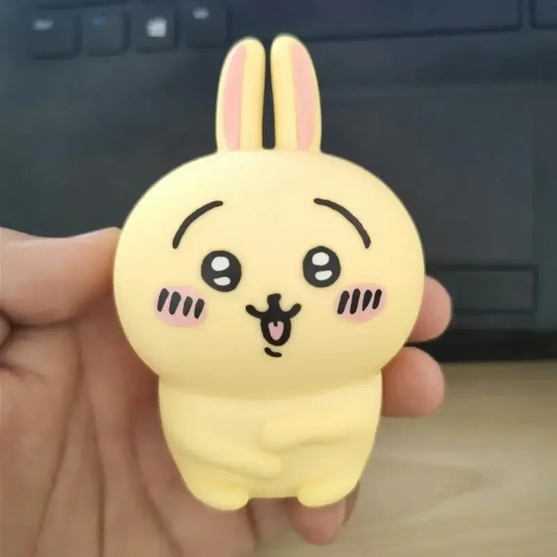 Chikawa Kawaii Hachiware Usagi Night Light – Cartoon Vinyl LED Lamp 🐰