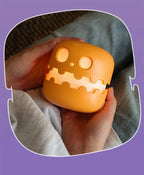 Pumpkin LED Night Light – Timed Brightness Adjustable Desktop Lamp 🎃