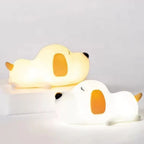 Dog LED Night Light – Silicone 2-Color Dimmable USB Lamp 🐶