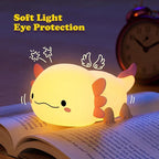 Squishy Axolotl Night Lamp – Perfect Gift 🎁