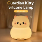 Cat LED Night Light – Soft Silicone Pat Lamp for Kids 🐱