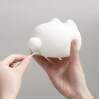 3D Cat LED Night Light – Anime Silicone Touch Lamp USB Rechargeable 🐾