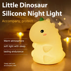 Dinosaur LED Night Light – Dimmable Silicone Lamp for Kids 🦖
